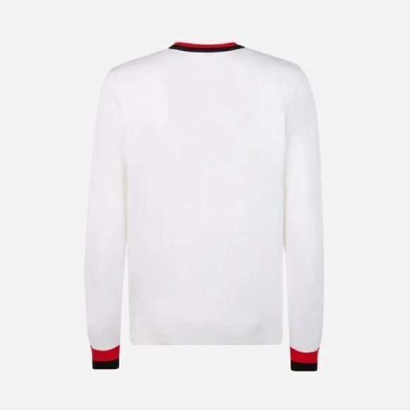 Ac Milan 1963 European Cup Final Retro Collection Away Jacket White Mens Size XL - Picture 2 of 6